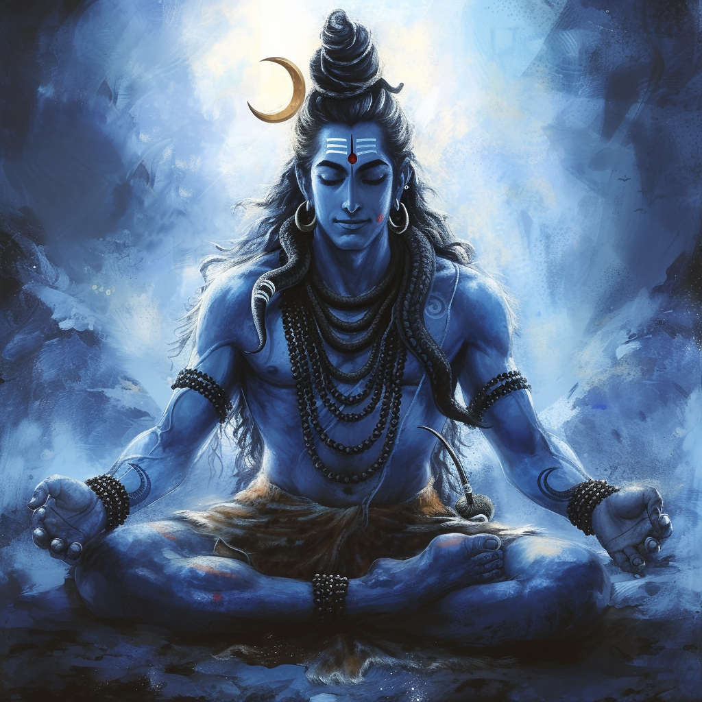 image 3 Shiva's Glance: The Divine Peek into Joy and Creativity!